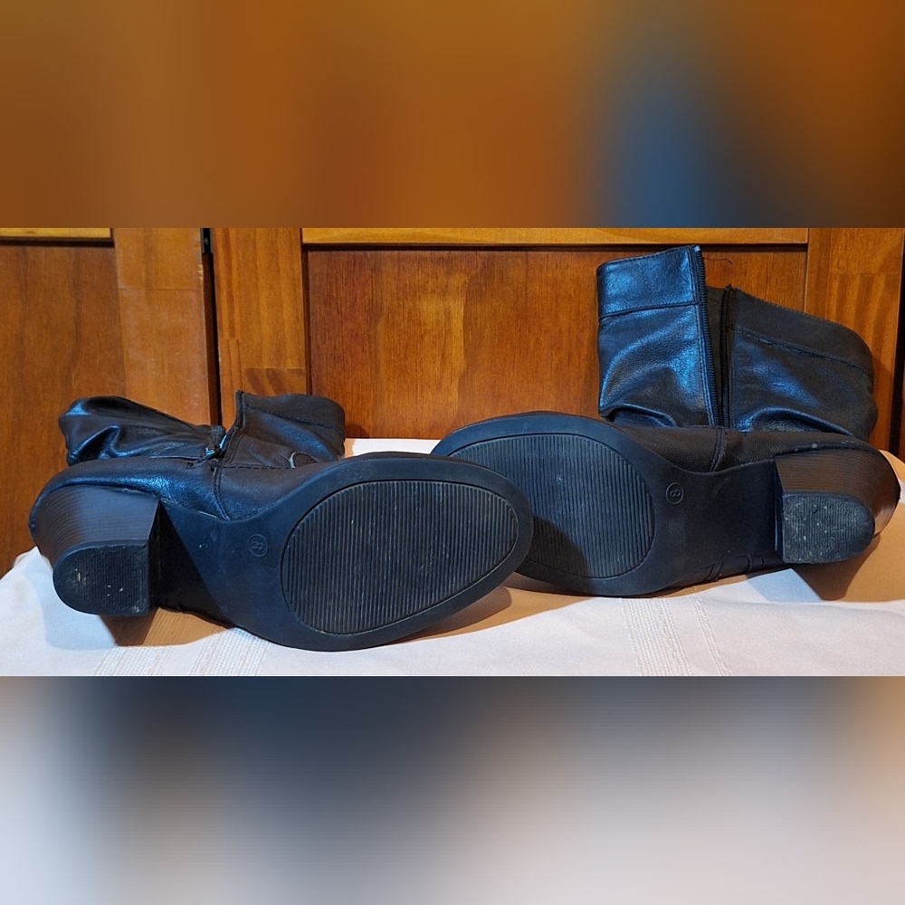 FADED GLORY Slouch boots Size 8 - Picture 6 of 7
